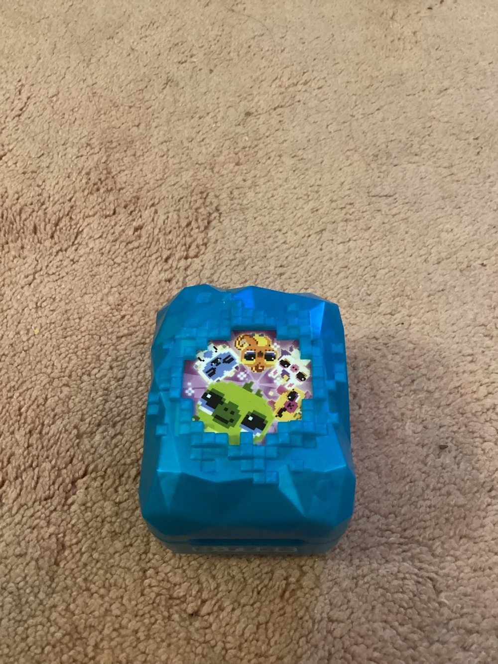 Blue Pixel Treasure Toy Case - Kids Toys